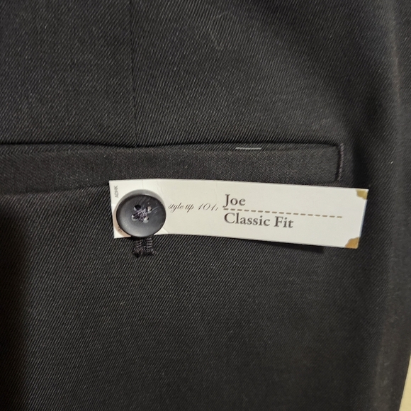 NWT Haggar premium stretch suit separate pants black classic fit size 40‎ - Picture 10 of 14
